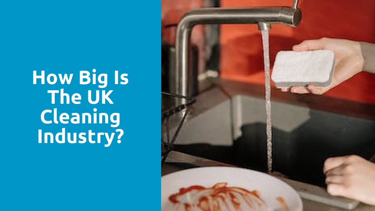 How big is the UK cleaning industry?