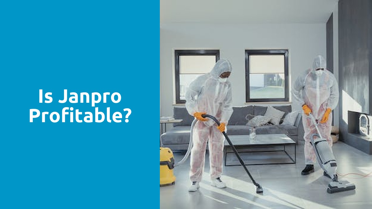 Is Janpro profitable?