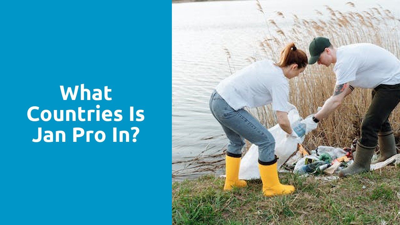 What countries is Jan Pro in?