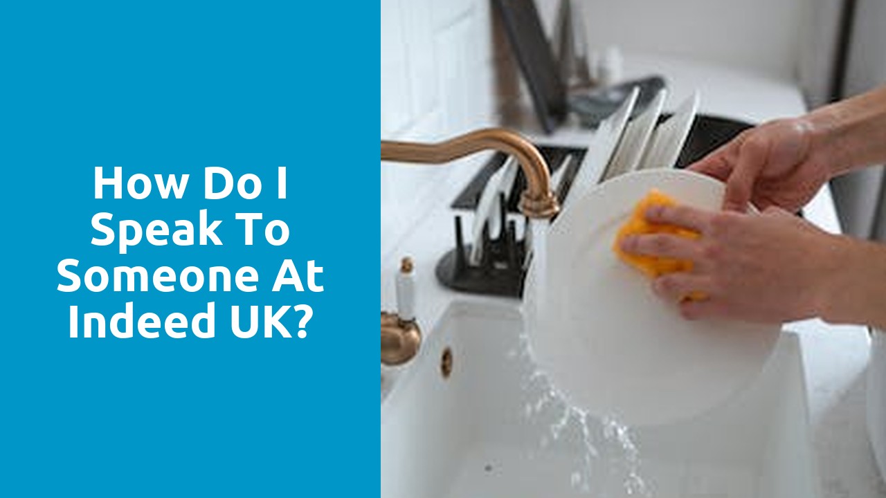 How do I speak to someone at indeed UK?